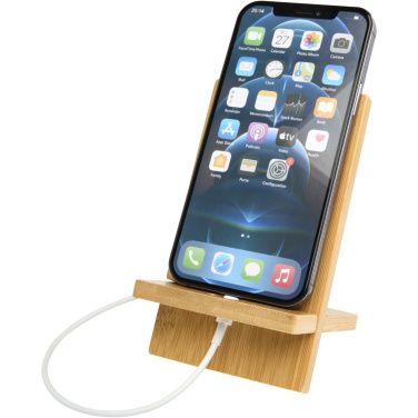 Logotrade advertising product picture of: Ceibo detachable bamboo phone stand