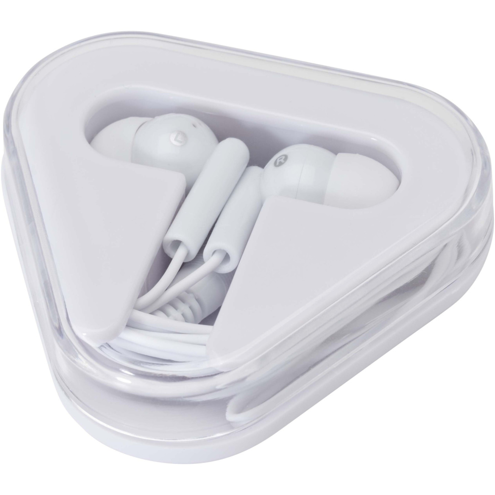 Logotrade promotional merchandise image of: Rebel earbuds with recycled plastic storage box