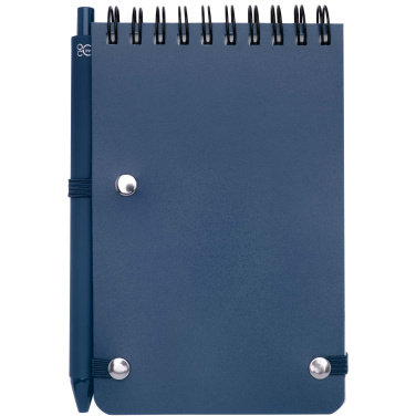 Logotrade promotional giveaway picture of: Thalaasa A6 hard cover ocean-bound notebook with ballpoint pen (black ink)