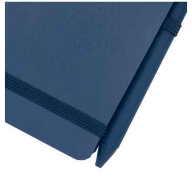 Logotrade promotional item image of: Thalaasa A6 hard cover ocean-bound notebook with ballpoint pen (black ink)