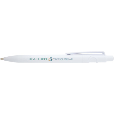 Logo trade promotional gift photo of: Unica recycled plastic ballpoint pen (blue ink)