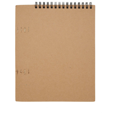 Logotrade promotional merchandise photo of: Doodle A5 spiral soft cover notebook and crayon set