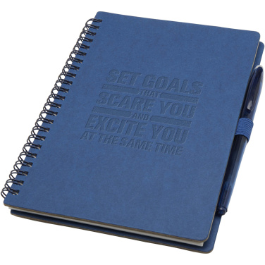 Logotrade corporate gift picture of: Slate reusable soft cover notebook and pen set (black ink)