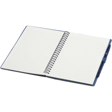 Logotrade promotional merchandise photo of: Slate reusable soft cover notebook and pen set (black ink)
