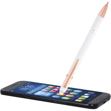 Logotrade advertising product image of: Nanna ballpoint pen with rose gold finish (black ink)