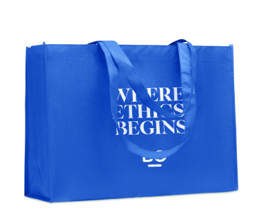 Logo trade promotional giveaways picture of: RPET non-woven shopping bag