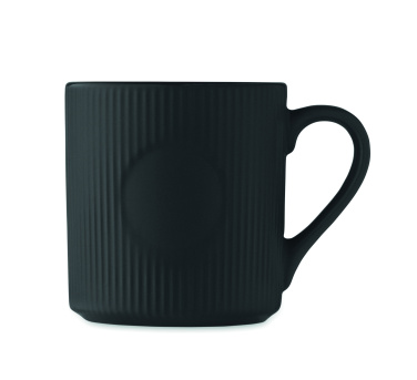 Logotrade advertising product image of: Ribbed ceramic mug mat 340 ml