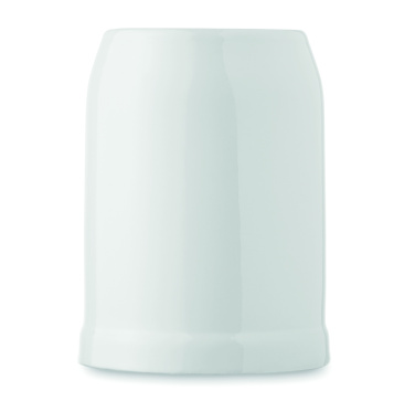 Logo trade advertising products image of: Sublimation beer mug 500 ml