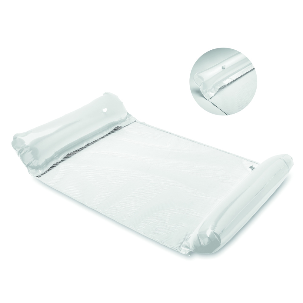 Logo trade promotional merchandise photo of: Inflatable water hammock