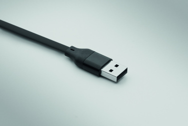 Logotrade corporate gifts photo of: 60W cable keyring recycled ABS