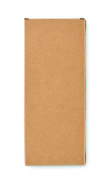 Logo trade promotional giveaway photo of: 4 reusable glass straws