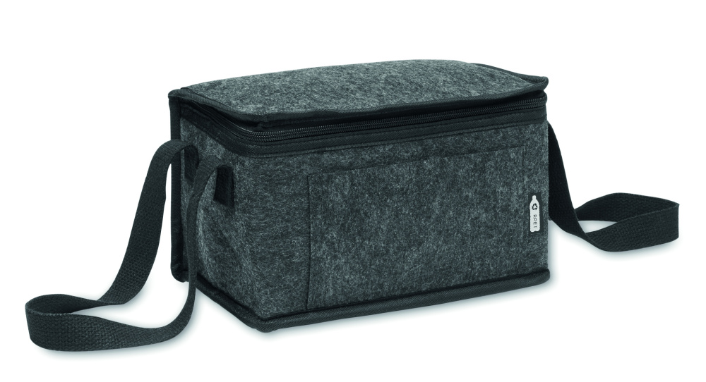 Logotrade promotional gift picture of: RPET felt cooler bag