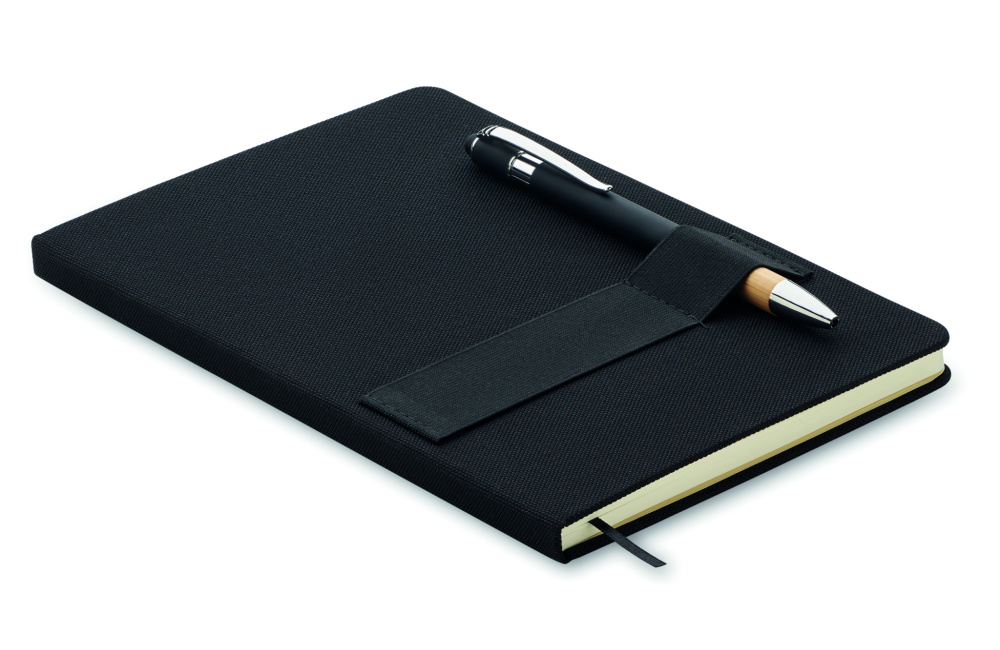 Logotrade business gifts photo of: A5 RPET notebook with pen