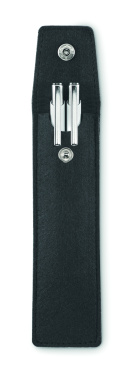 Logo trade promotional merchandise photo of: RPET felt pencil case