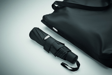 Logo trade advertising products image of: 21 inch RPET umbrella set