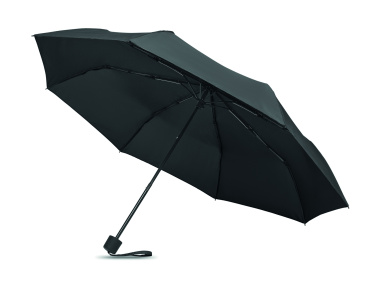 Logo trade promotional gifts picture of: 21 inch RPET umbrella set
