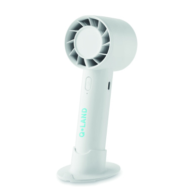 Logo trade corporate gift photo of: Small portable fan 2000 mAh