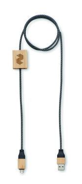 Logo trade corporate gifts image of: 60W charging cable