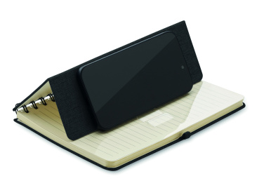 Logotrade promotional gift image of: A5 notebook with phone holder