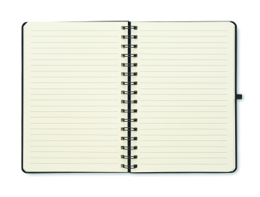 Logotrade business gift image of: A5 notebook with phone holder