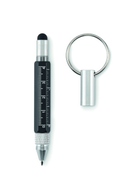 Logo trade corporate gift photo of: Key ring with twist action pen
