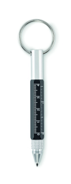 Logo trade corporate gift photo of: Key ring with twist action pen
