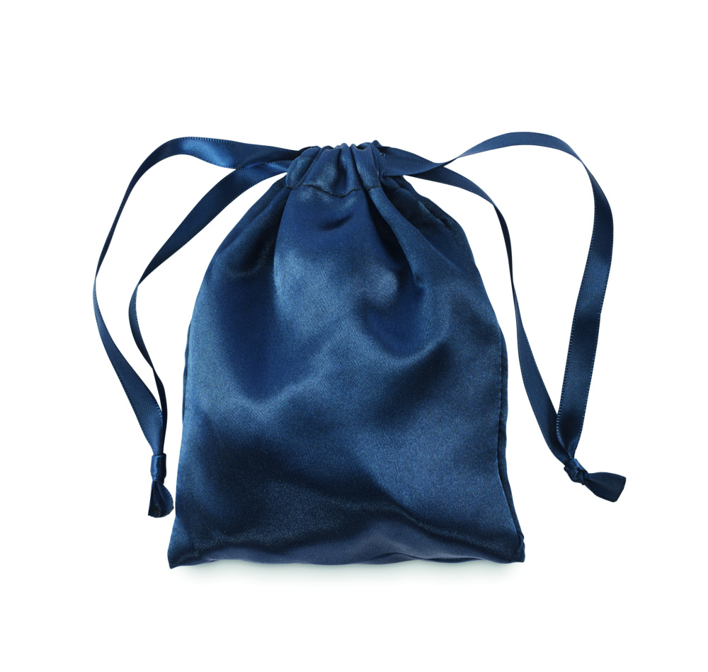 Logo trade promotional gifts image of: Soft polyester eye mask