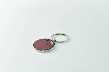 Logo trade promotional gifts picture of: Round shape key ring