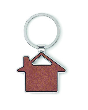 Logo trade promotional products picture of: House shaped key ring