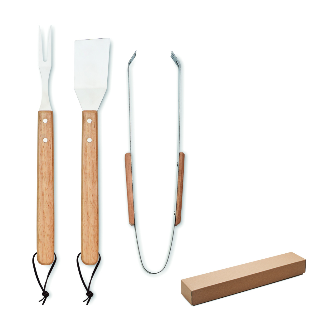 Logotrade advertising products photo of: Oakwood barbecue set