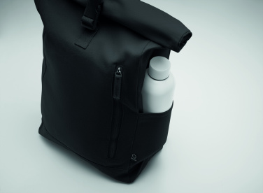 Logo trade business gifts image of: Roll top backpack 390 gr/m²