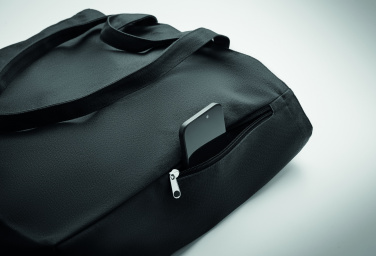 Logo trade corporate gift photo of: Recycled cotton shopping bag