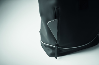 Logotrade advertising products photo of: Laptop 15" roll top PU backpack