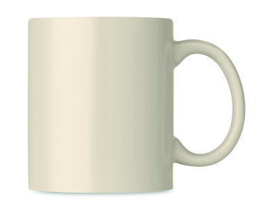Logo trade promotional products image of: Coloured ceramic mug 300ml