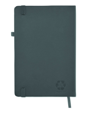 Logo trade advertising products image of: Recycled Leather A5 notebook