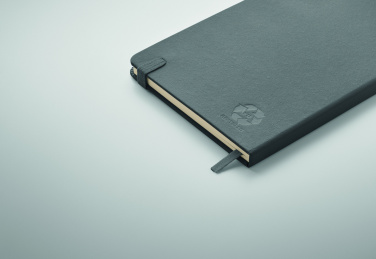 Logotrade promotional item picture of: Recycled Leather A5 notebook