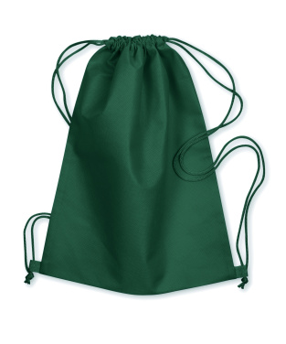 Logo trade promotional merchandise image of: 80gr/m² nonwoven drawstring