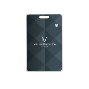 Logo trade business gifts image of: Findit RCS rplastic ultra-thin finder card rechargeable