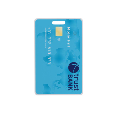 Logo trade promotional item photo of: Findit RCS rplastic ultra-thin finder card rechargeable