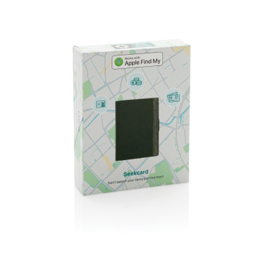 Logotrade promotional item image of: Seekcard RCS rpolyester card wallet with worldwide locating