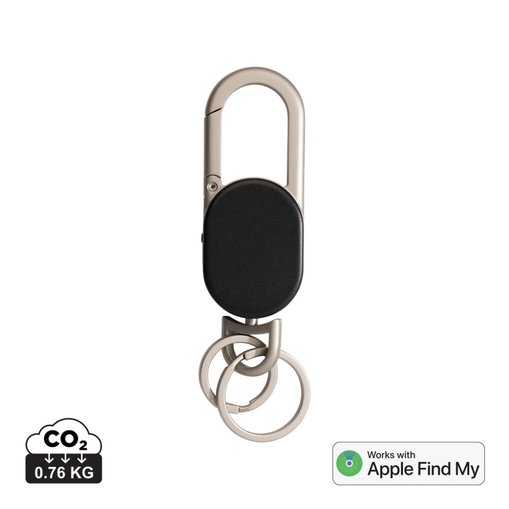 Logotrade promotional item image of: Keyfinder keychain with worldwide locating and USB C