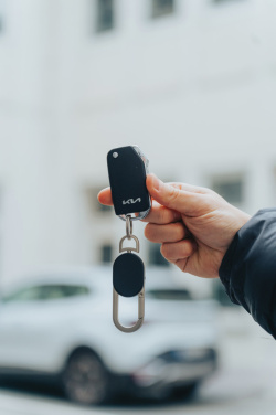 Logotrade promotional items photo of: Keyfinder keychain with worldwide locating and USB C