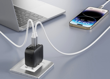 Logo trade business gift photo of: Urban Vitamin Santa Cruz RCS rplastc 70W GAN charger