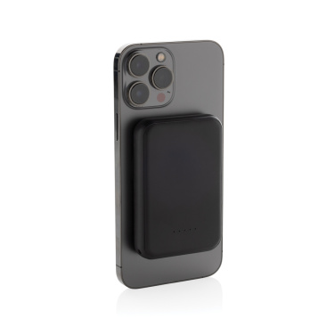 Logotrade promotional giveaway picture of: Stellar RCS recycled plastic 5000 mah 5W magnetic powerbank