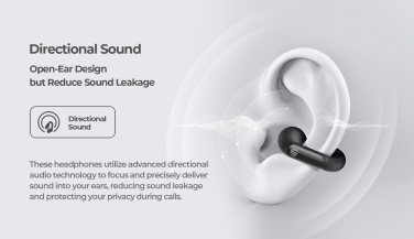 Logo trade promotional products picture of: Urban Vitamin Long Beach ENC rplastic wireless earbuds