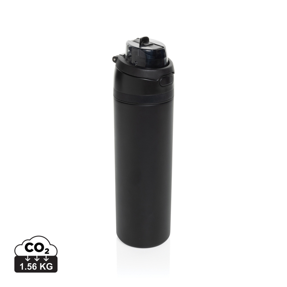 Logo trade promotional giveaways image of: Omni Sip RCS certified re-steel lockable bottle 700ml