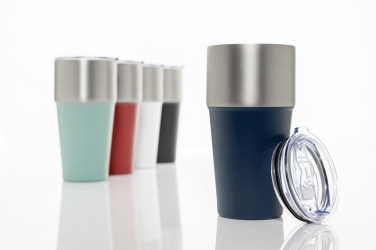 Logo trade promotional giveaways image of: Fluid RCS certified recycled steel tumbler 500ml