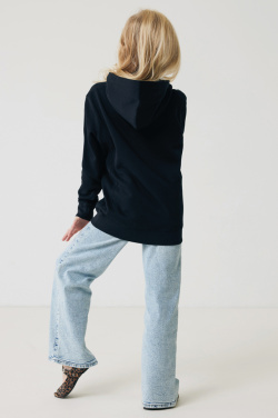 Logotrade promotional giveaway picture of: Iqoniq Yengo kids recycled cotton hoodie with sidepockets