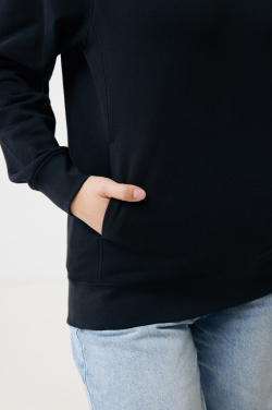 Logo trade corporate gift photo of: Iqoniq Yengo recycled cotton hoodie with sidepockets