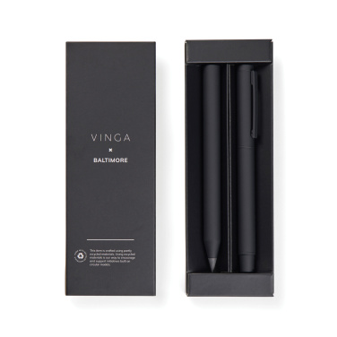 Logo trade promotional giveaway photo of: VINGA Baltimore RCS pen set